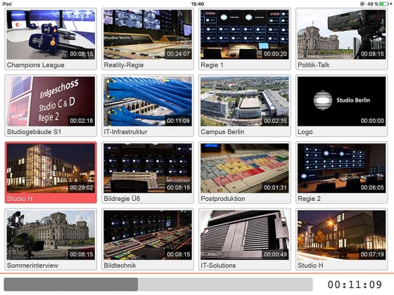 Touch Playout – One Click to Play