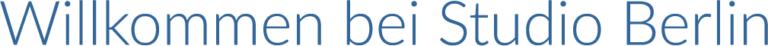 Willkommen bei Studio Berlin