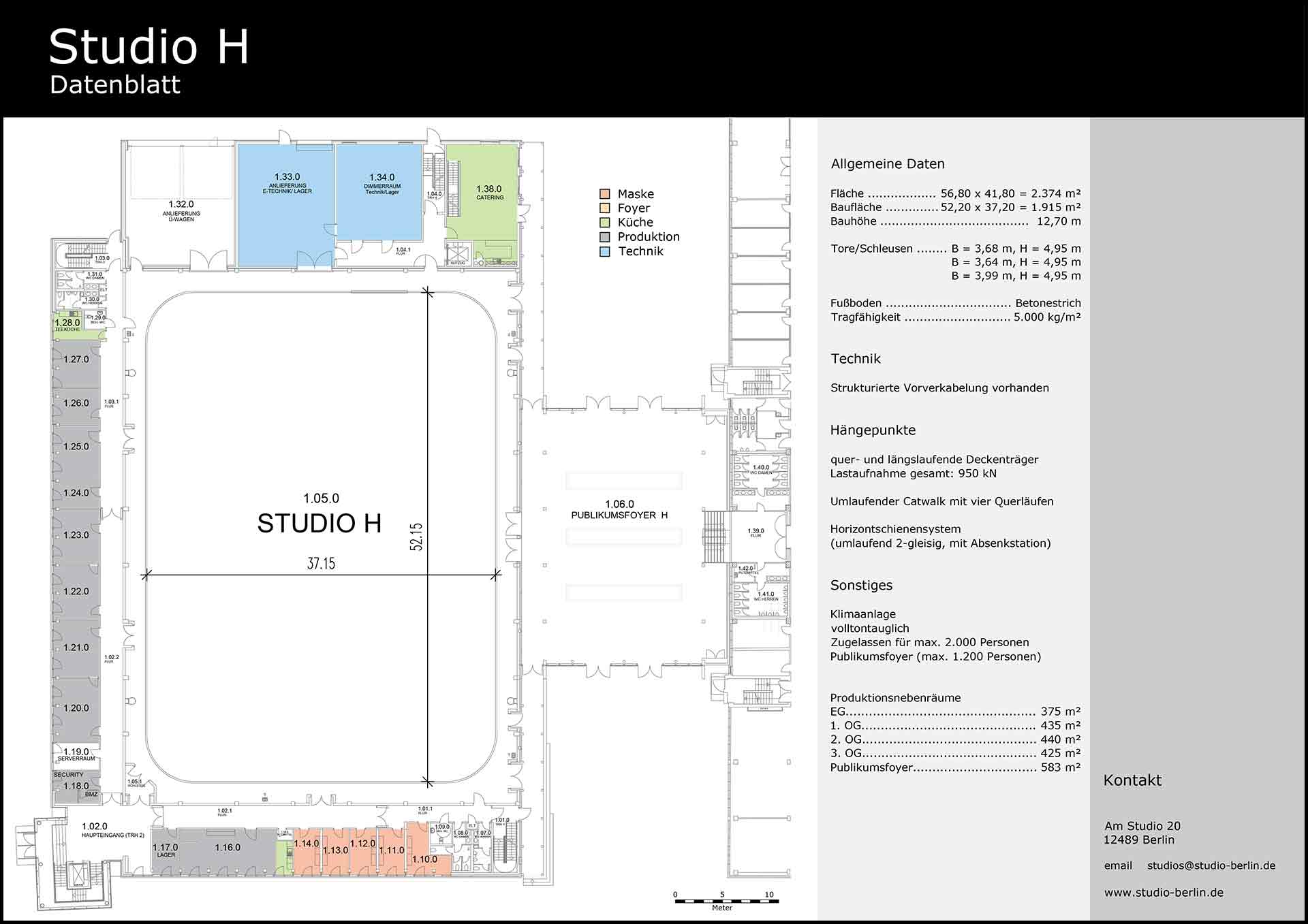 Studio H Quickfacts